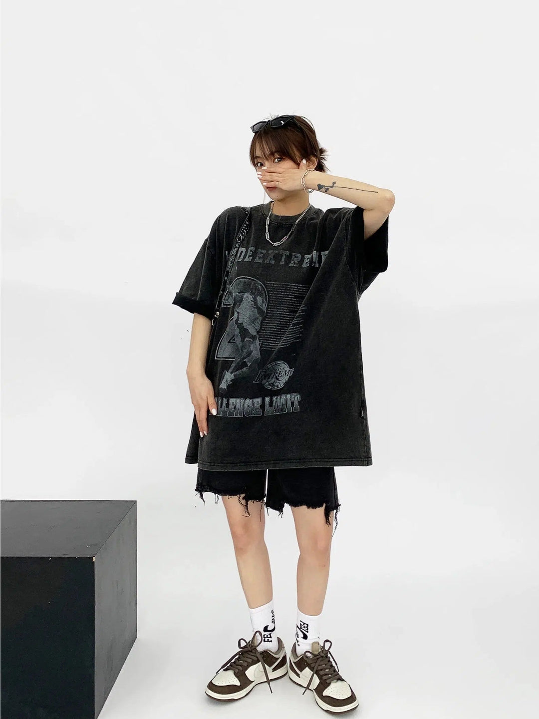 Graphic Printed Oversized T-Shirt