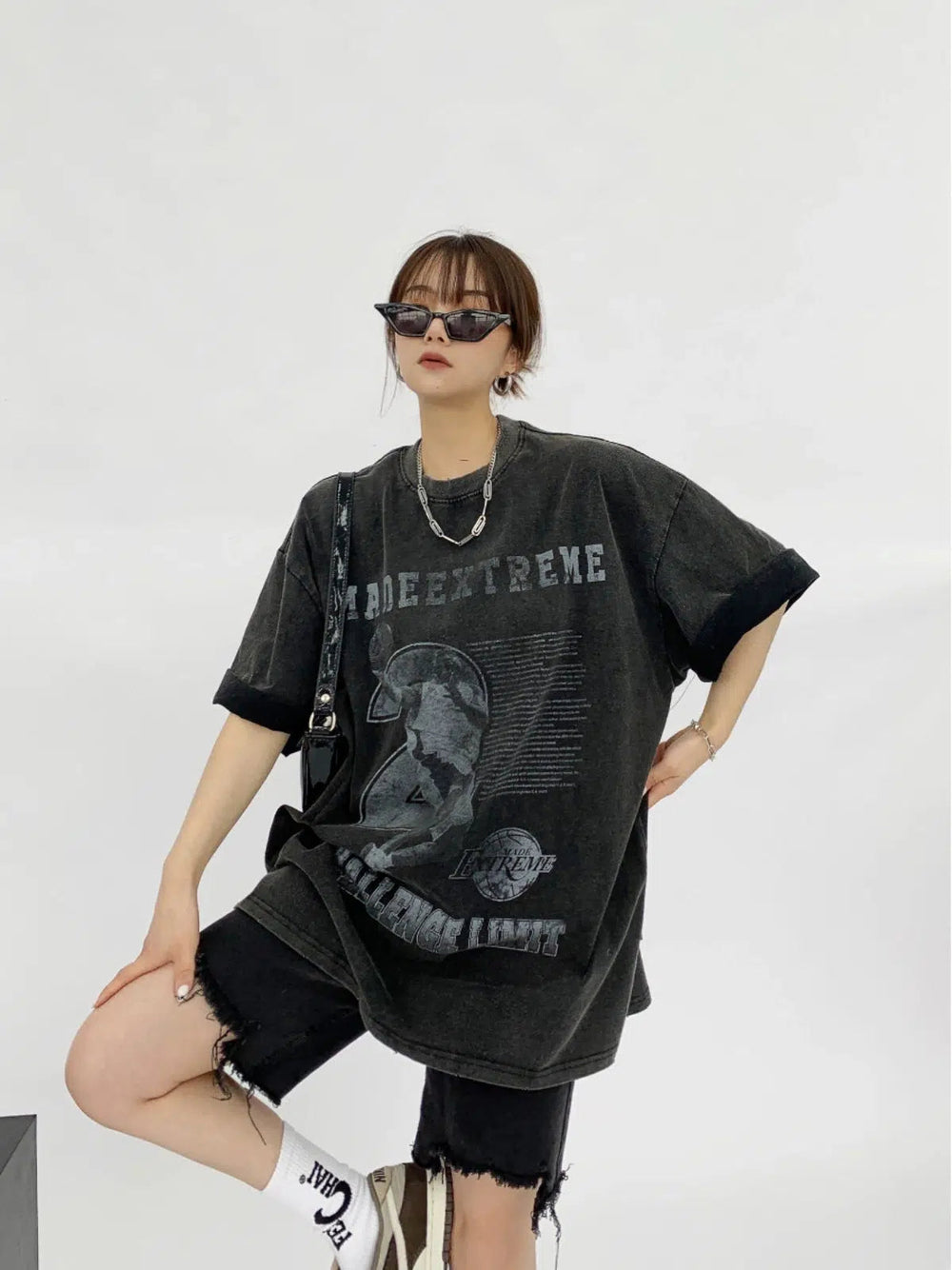 Graphic Printed Oversized T-Shirt