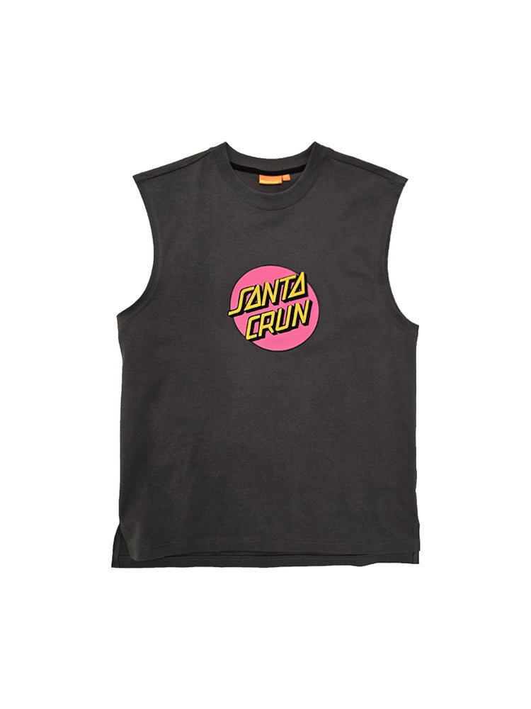 Graphic Sleeveless Vest