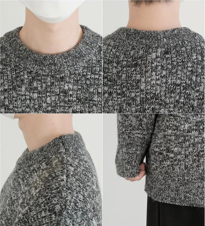 Gray Chunky Knit Sweater