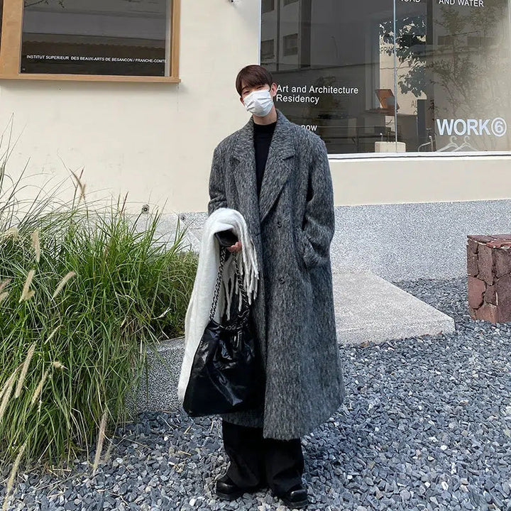 Mid-length Wool Coat