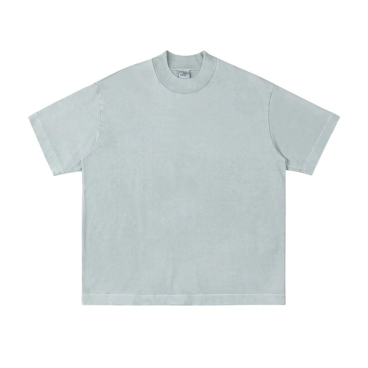 Half Turtleneck Washed T-shirt