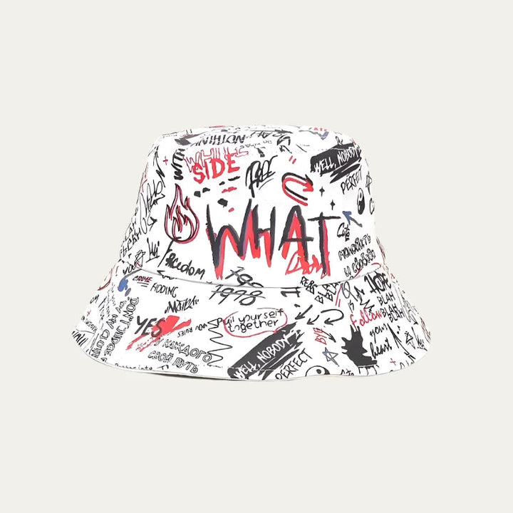 Hand-painted Graffiti Duckbill Baseball Cap