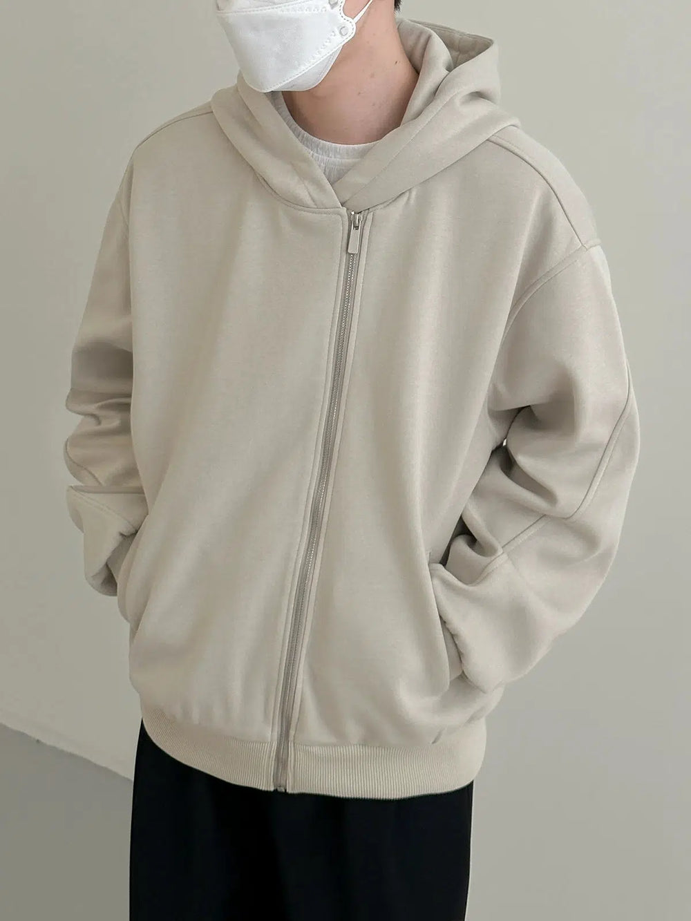 Heavy Hooded Sports Sweater