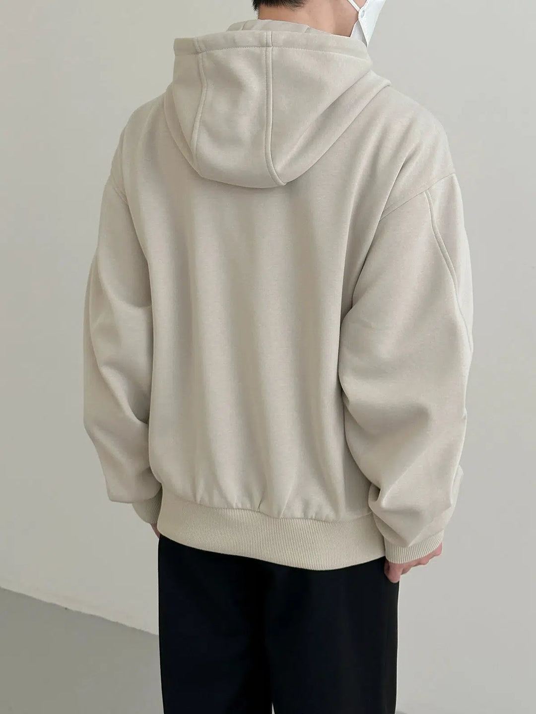 Heavy Hooded Sports Sweater