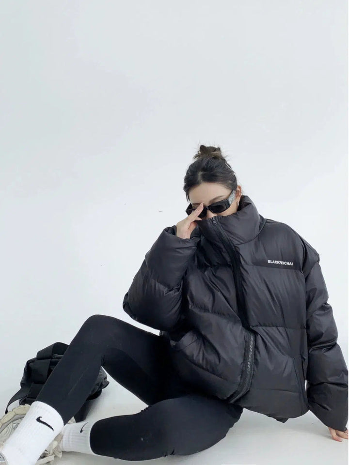 High Collar Puffer Coat