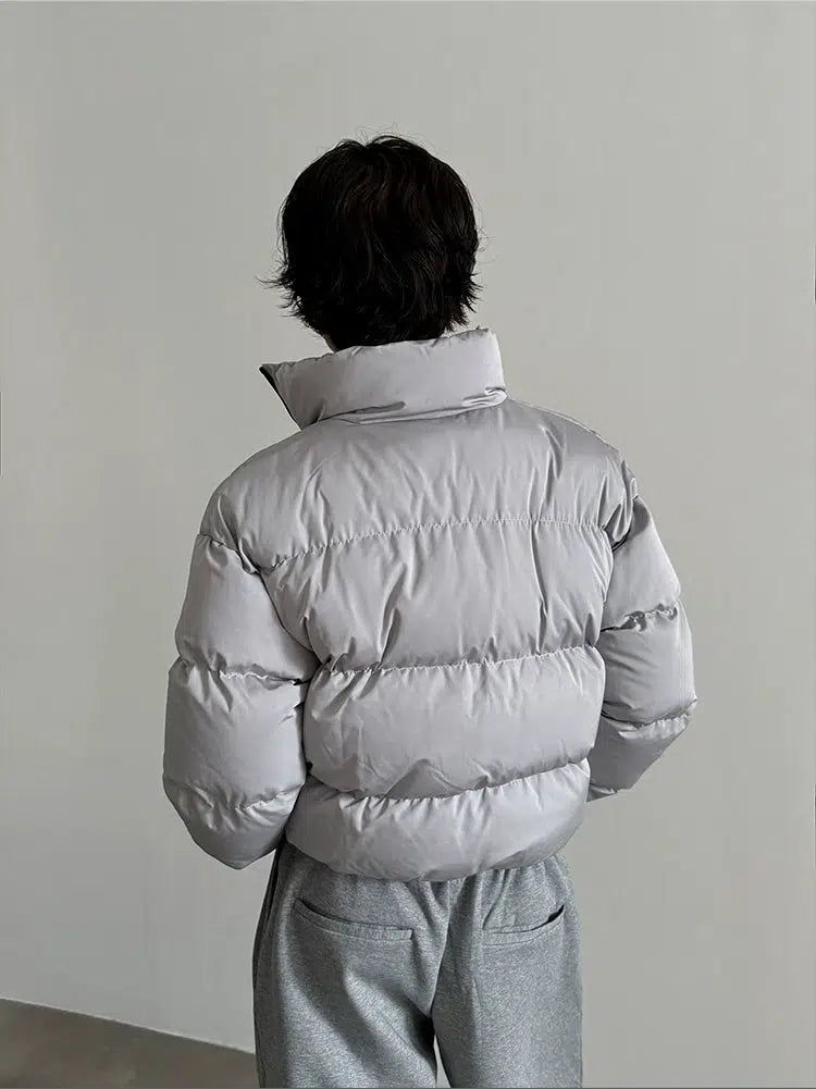 High Collar Puffer Down Jacket