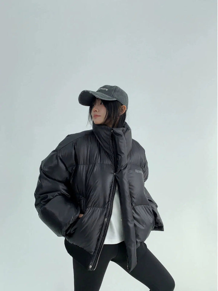 High Collar Puffer Jacket