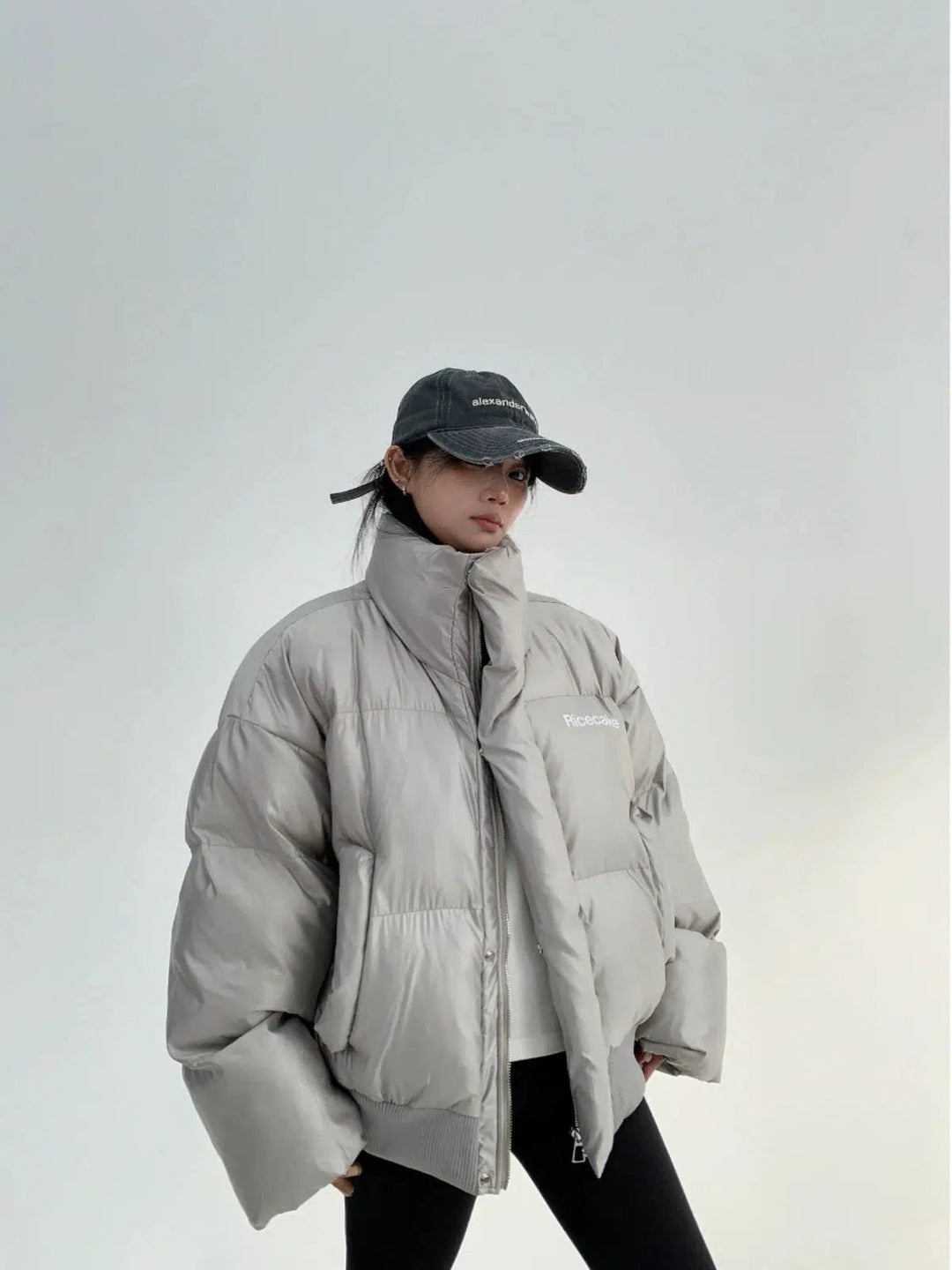 High Collar Puffer Jacket