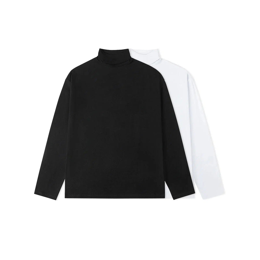 High Collar Slim Base Shirt