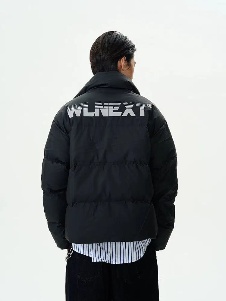 High Neck Collar Down Jacket