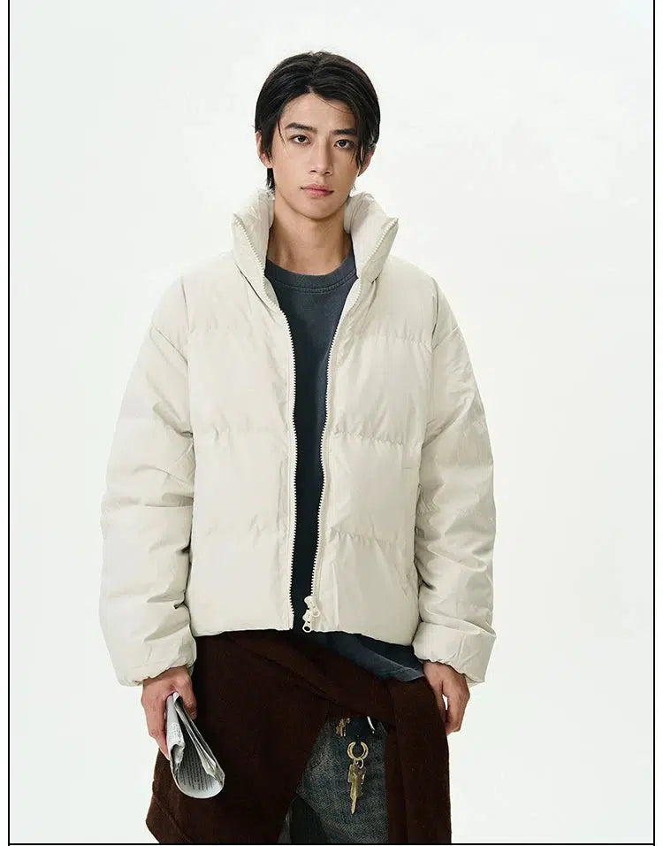 High Neck Collar Down Jacket