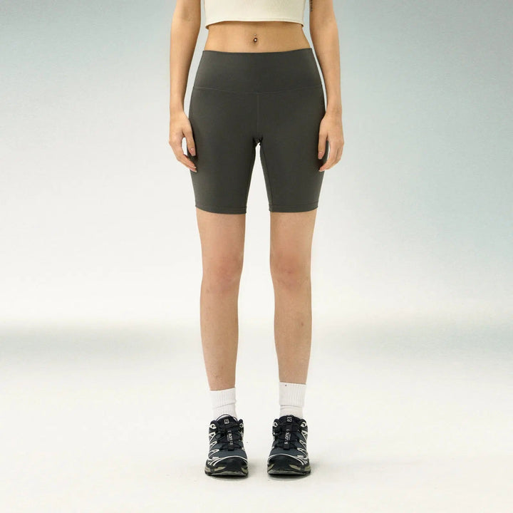 High-Waist Compression Athletic Tights with Moisture-Wicking Technology