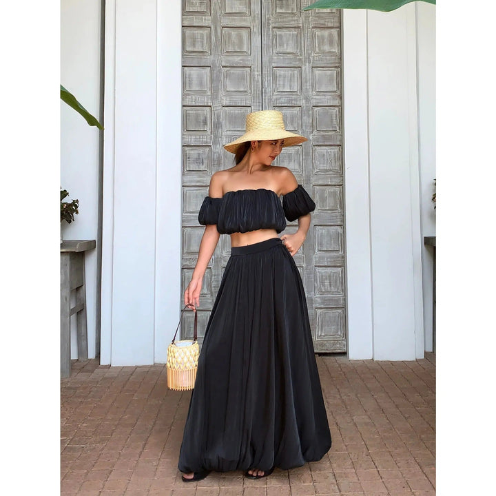 High Waist Maxi Skirt