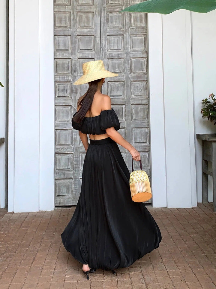 High Waist Maxi Skirt