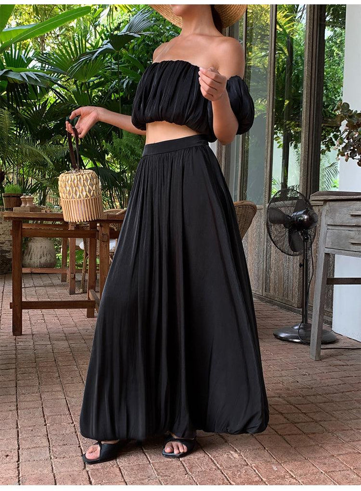 High Waist Maxi Skirt