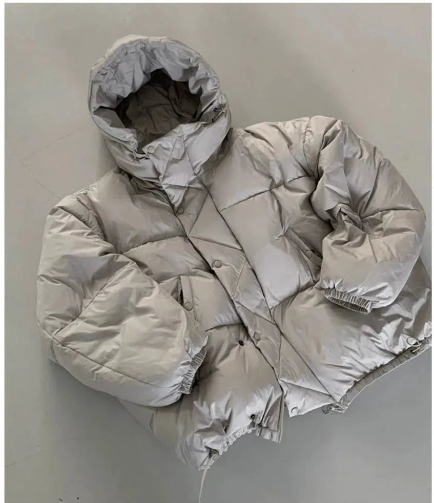 Hooded Cotton Puffer Coat