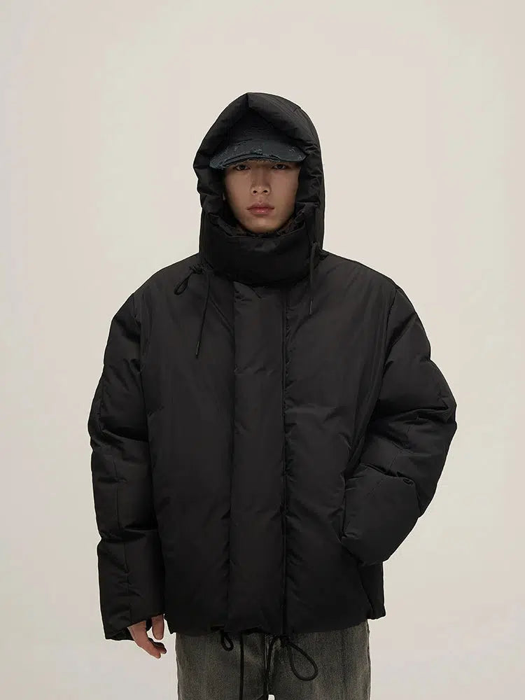 Hooded Cotton Puffer Jacket