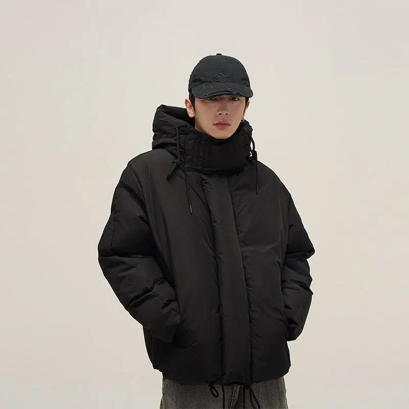 Hooded Cotton Puffer Jacket