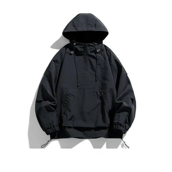 Hooded Lightweight Anorak Jacket