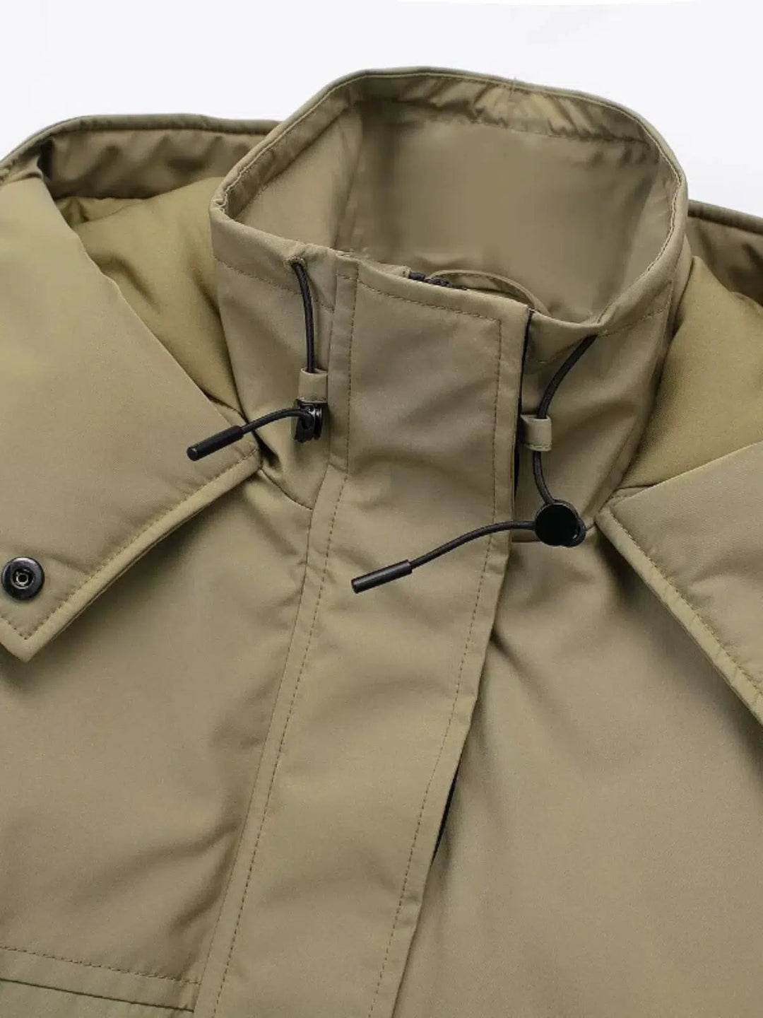 Hooded Pockets Windbreaker