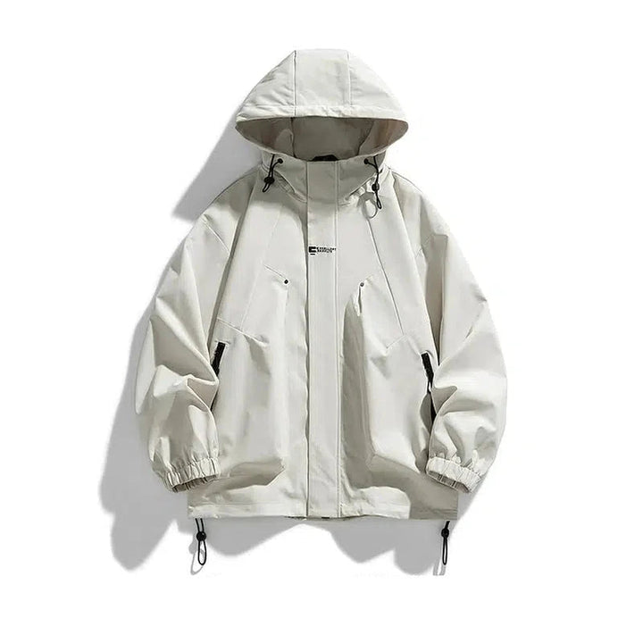 Hooded Windbreaker Jacket