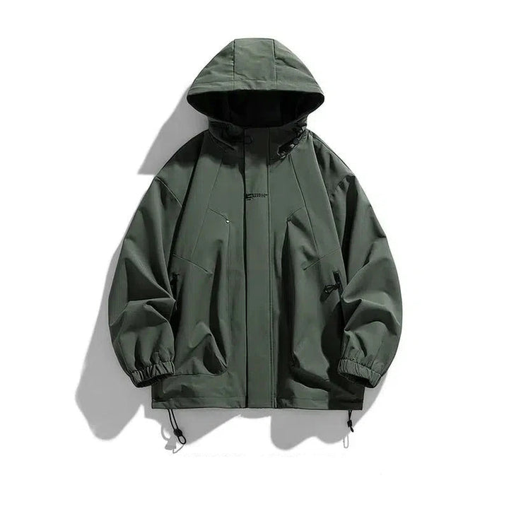 Hooded Windbreaker Jacket