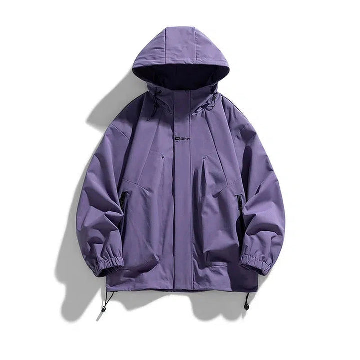 Hooded Windbreaker Jacket