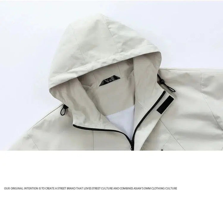 Hooded Windbreaker Jacket