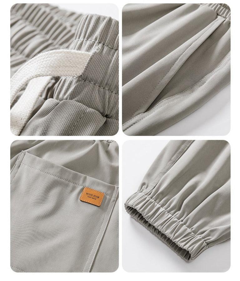 Ice Silk Beam Knit Breathable Pants