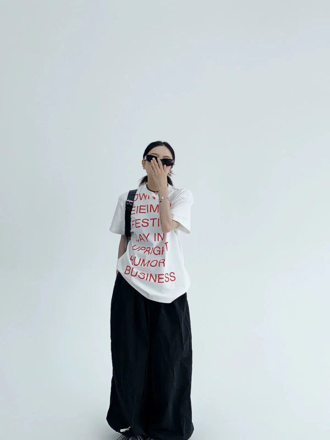 Loose-fitting Letter Print T-shirt