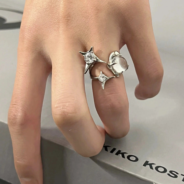 Irregular Star Design Ring