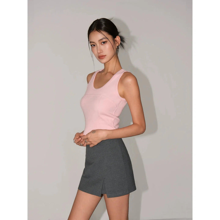 Knitted Cropped Camisole