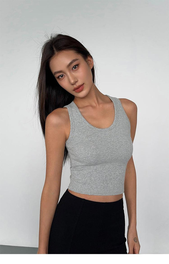 Knitted Cropped Camisole