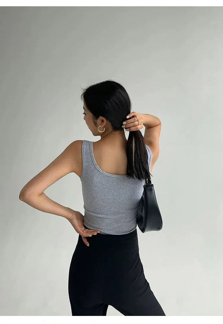 Knitted Square Neck Camisole