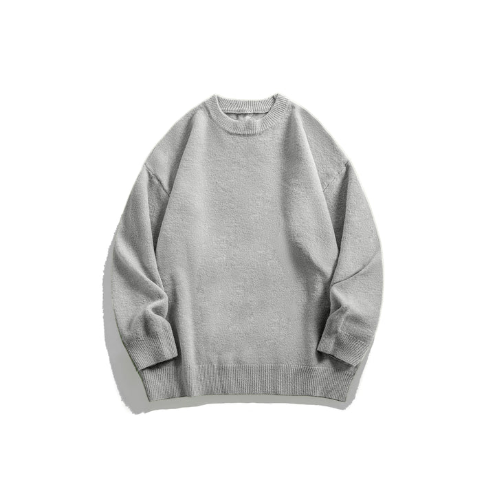 Vintage Crew Neck Knitted Sweater