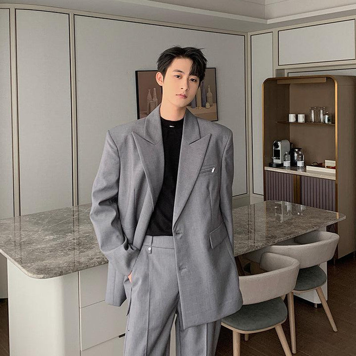 Korean Style Casual Suit