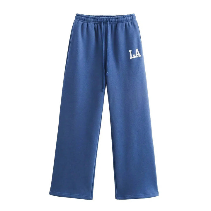 LA Logo Sweatshirt Pants Set