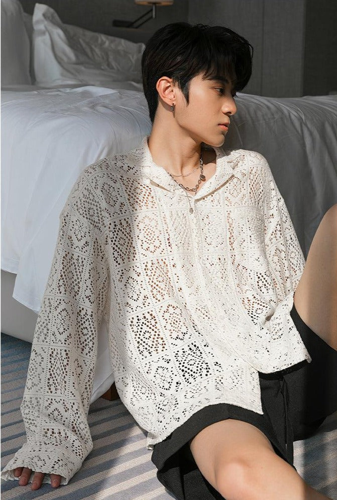 Lace Hollow Shirt