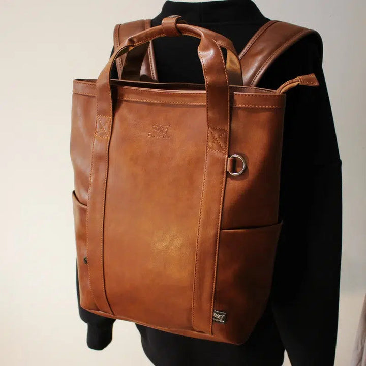 Large Leather Backpack