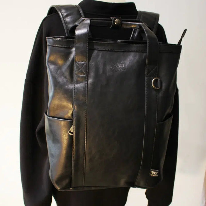 Large Leather Backpack