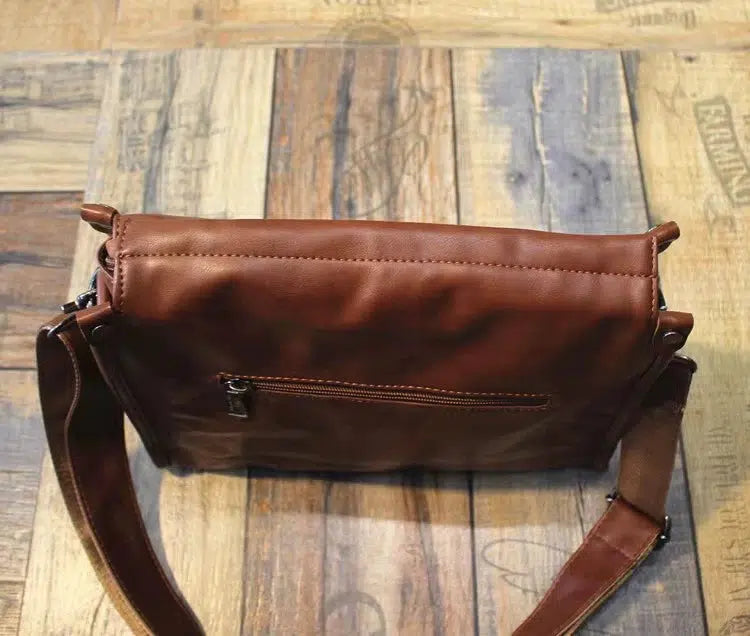 Large Leather Cross-body Bag