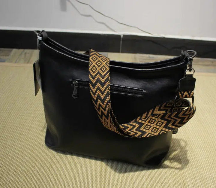 Large Leather Cross-body Bag