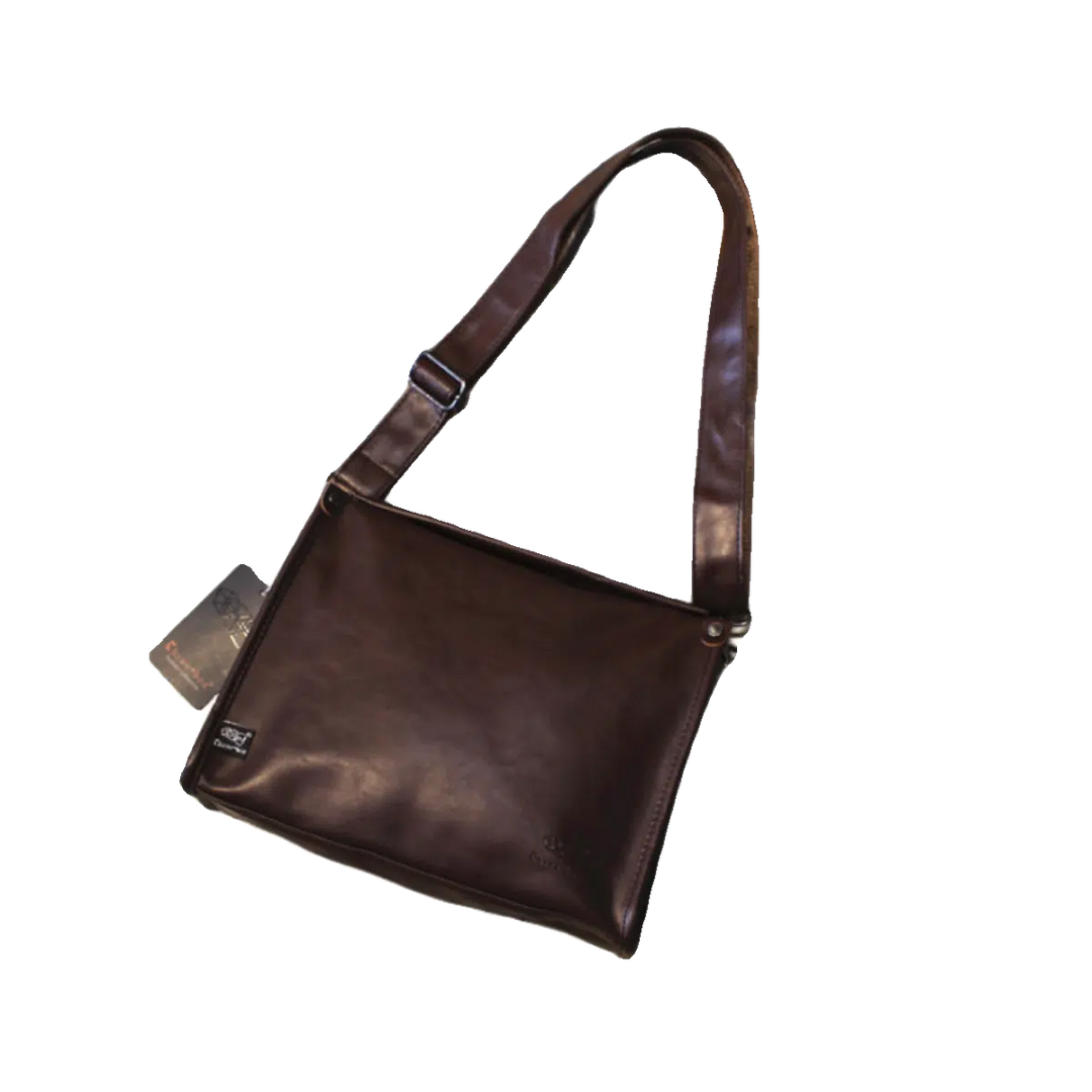 Large Leather Cross-body Bag