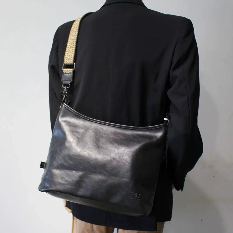 Large Leather Shoulder Bag