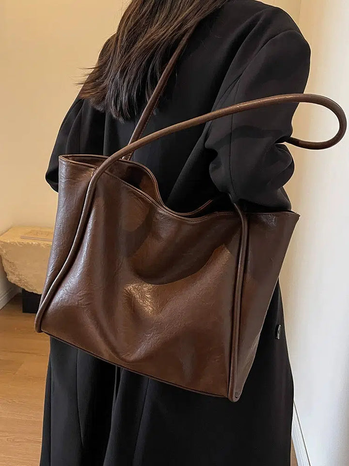 Large Leather Tote Bag