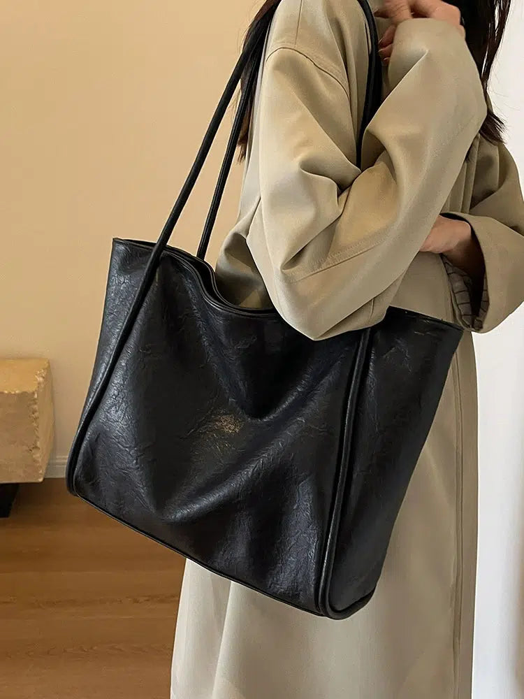 Large Leather Tote Bag