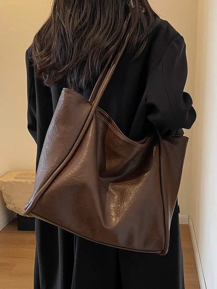 Large Leather Tote Bag