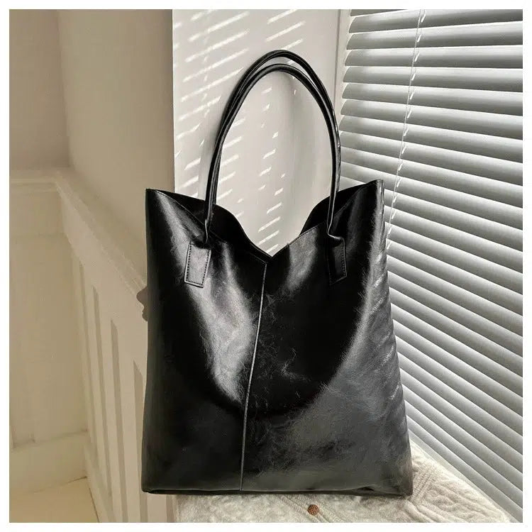 Large Leather Tote Bag