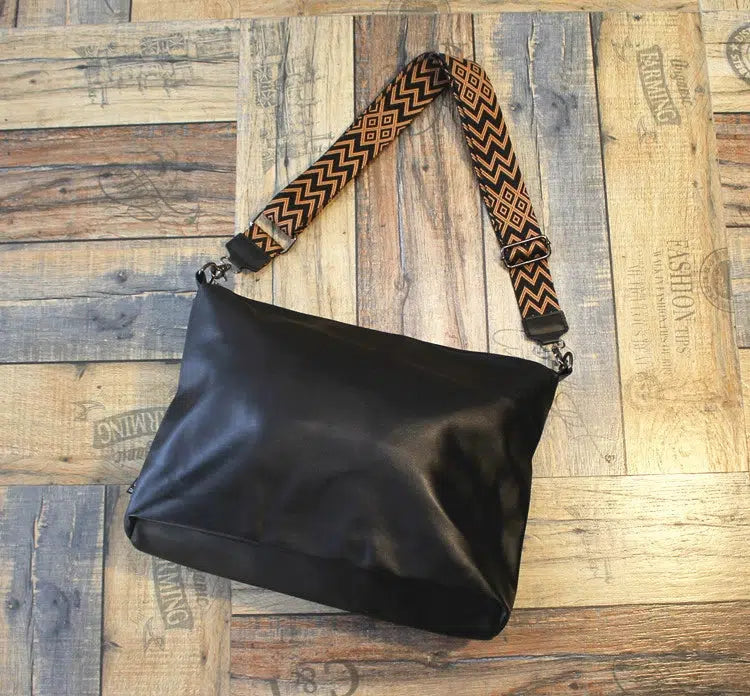 Large Soft Leather Crossbody Bag